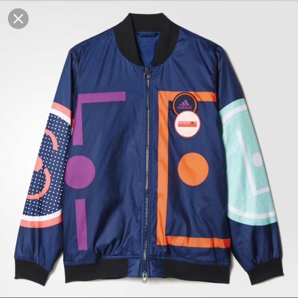 Padded Bomber Jacket// Stellasport by adidas! - Picture 1 of 3